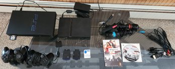 PAIR OF PLAYSTATION 2 CONSOLE SYSTEM