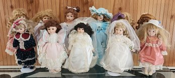 Large Assortment Of Dolls