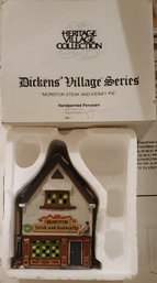 DEPARTMENT 56 MORSTON STEAK AND KIDNEY PIE DICKENS VILLAGE SERIES FIGURINE