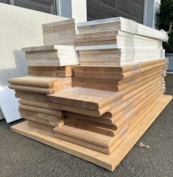 WHITE OAK STAIR TREADS AND PRIME GRADE RISERS