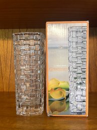 NACHTMANN 'BOSSANOVA' CRYSTAL VASE