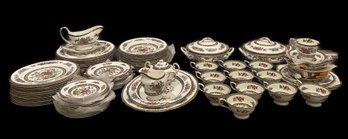 89 PC TREE OF KASHMIR PARAGON FINE BONE CHINA SET