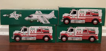 SET OF 4 HESS TOYS