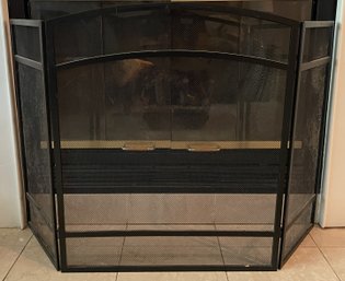 FIREPLACE MESH SCREEN