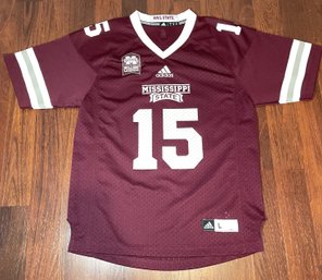 ADIDAS MISSISSIPPI STATE DAK PRESCOTT JERSEY SIZE LARGE