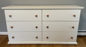 WHITE 6 DRAWER DRESSER FROM ASHLEY FURNITURE