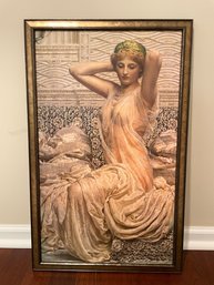 FRAMED PRINT 'SILVER' BY ALBERT MOORE