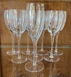 VINTAGE CRYSTAL GLASS STEMWARE