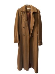 Wool Long Overcoat By Isaac Mizrahi