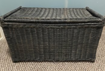 WICKER STORAGE CHEST