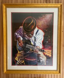 STRUMIN BLUES BY STEVEN JOHNSON WITH CERTIFICATE OF AUTHENTICITY