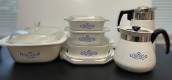 Large Assortment If Corning Cookware Set