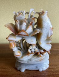 VINTAGE CHINESE CARVED SOAPSTONE