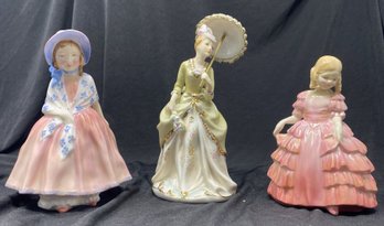 COLLECTION OF FINE PORCELAIN FIGURINES