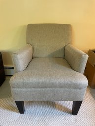 Transitional Upholstered Armchair