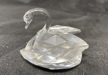 SWAROVSKI CRYSTAL SWAN FIGURINE