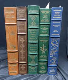 LEATHER BOUND SIGNED FIRST EDITION COLLECTION