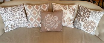 COLLECTION OF DECORATIVE THROW PILLOWS BY PHANTOSCOPE