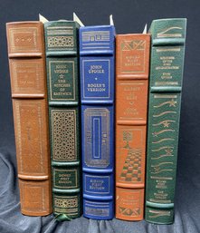 LEATHER BOUND SIGNED FIRST EDITION COLLECTION