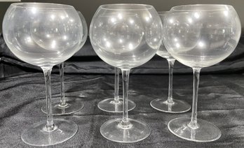 SET OF 6 RED WINE GLASSES