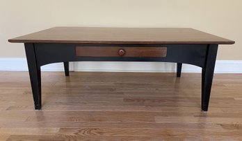 ETHAN ALLEN AMERICAN IMPRESSIONS COFFEE TABLE