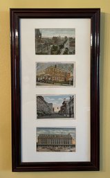 FRAMED POSTCARD PRINTS OF SCRANTON PA