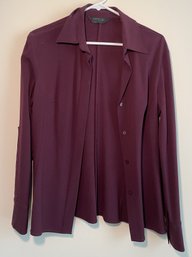 EXPRESS BUTTON PURPLE JACKET SIZE 5/6