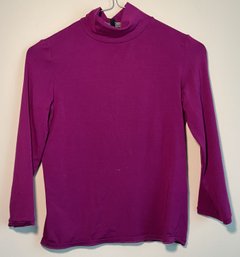 FRENCH CONNECTION TURTLENECK PURPLE SWEATER SIZE SMALL