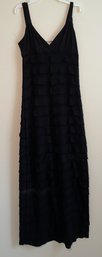 MAX STUDIO RUFFLE LAYERED DRESS SIZE MEDIUM