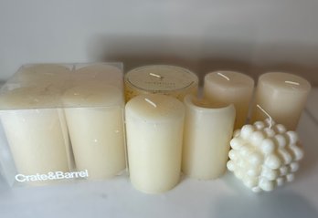 ASSORTED COLLECTION OF POTTERY BARN CANDLES