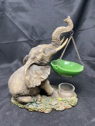 CERAMIC ELEPHANT TEA LITE CANDLE DIFFUSER