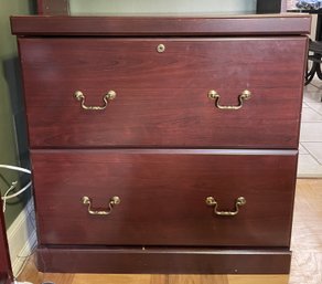 LATERAL TWO DRAWER FILE CABINET