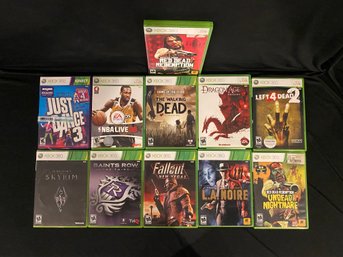 Assortment Of Xbox 360 Games