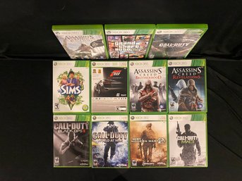 Assortment Of Xbox 360 Games