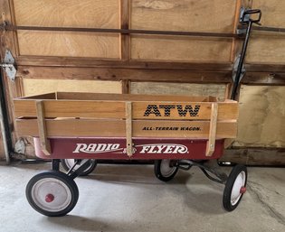 VINTAGE RADIO FLYER ATW RED TRAVELER WAGON