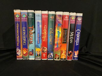 Assortment Of Kids Movie In VHS Format