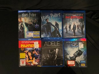 Assortment Of Blu-Ray DVDs