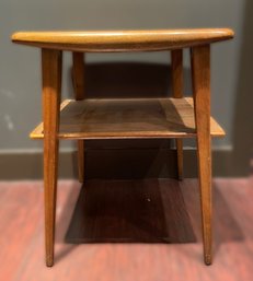 MID CENTURY MODERN HAYWOOD WAKEFIELD SIDE TABLE