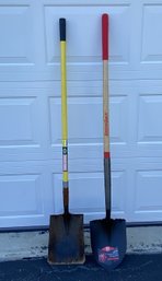 CRAFTSMAN SQUARE POINT AND RAZORBACK DIGGING SHOVEL