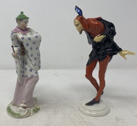 PAIR OF PORCELAIN FIGURINES