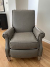 ETHAN ALLEN LEATHER RECLINER