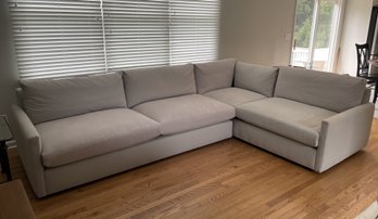 ARHAUS KIPTON 2 PIECE SECTIONAL