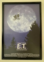 FRAMED E.T.:THE EXTRA TERRESTRIAL MOVIE POSTER