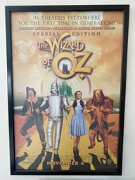 FRAMED WIZARD OF OZ SPECIAL EDITION MOVIE POSTER