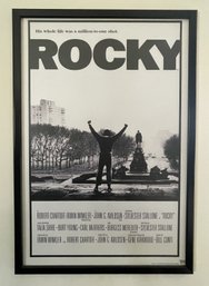 FRAMED ROCKY MOVIE POSTER