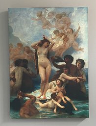 WILLIAM ADOLPHE BOUGUEREAU: THE BIRTH OF VENUS CANVAS ART PRINT