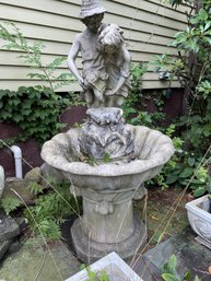 OUTDOOR RESIN WATER FOUNTAIN