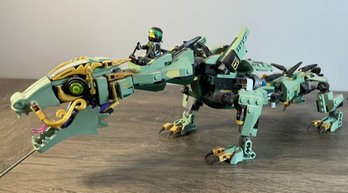 LEGO NINJAGO GREEN NINJA MECH DRAGON WITH GREEN NINJA