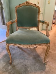 VINTAGE FRENCH COUNTRY ARMCHAIR BY DREXEL