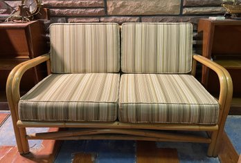 MCM BAMBOO LOVESEAT